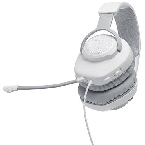 JBL QUANTUM 100 Wired Over-Ear Gaming Headset (White) Supply