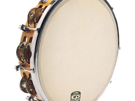 Latin Percussion CP391 Tunable Wood Tambourine - 10  For Discount