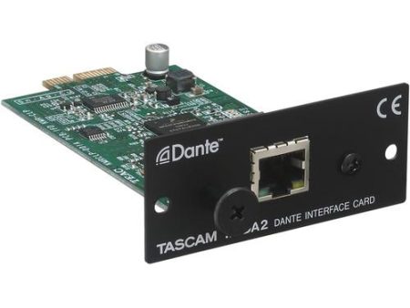 Tascam IF-DA2 Dante Interface Card For SS-R250N Amp SS-CDR250N Audio Recorders Supply