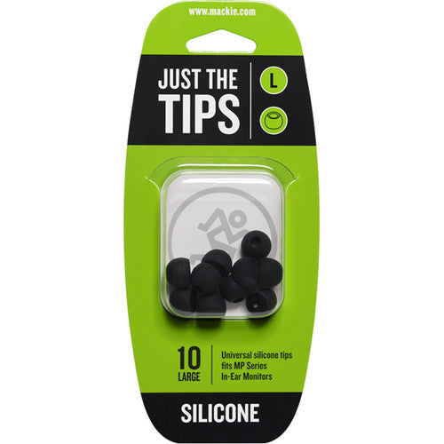 Mackie Silicone Tips Kit for MP Series In-Ear Headphones (10 Tips, Large) Cheap