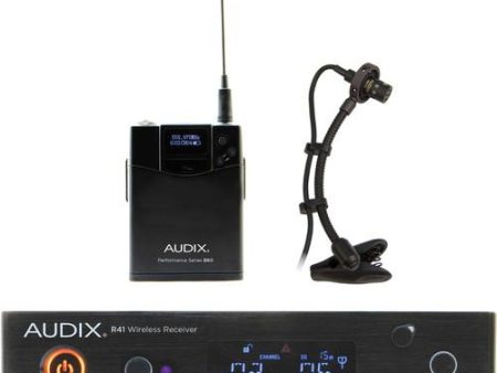 Audix AP41SAXB Single-Channel Wireless Clip-On Condenser Microphone Online now