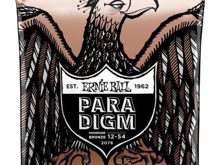 Ernie Ball 2076EB Paradigm Acoustic Strings - Phosphor Bronze Medium-Light 12-54 Fashion