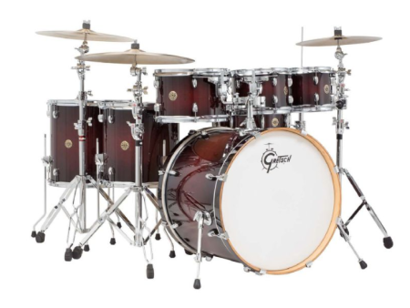 Gretsch Drums CM1-E826P-DCB Catalina Maple 6-Piece Drum Shell Pack (Deep Cherry Burst) Online now