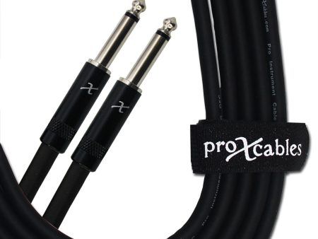 ProX XC-QQ50 50ft. 1 4  TS-M to 1 4  TS-M High Performance Speaker Cable 12-AWG For Discount