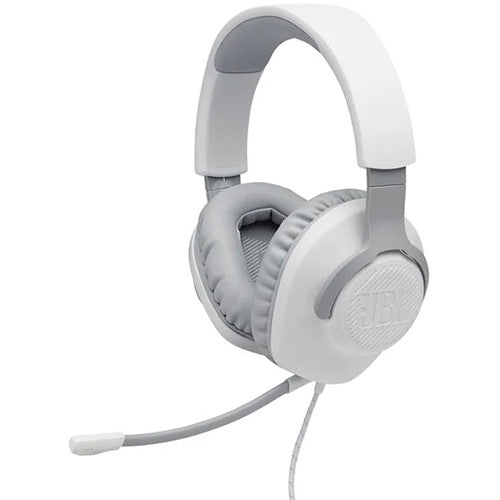 JBL QUANTUM 100 Wired Over-Ear Gaming Headset (White) Supply