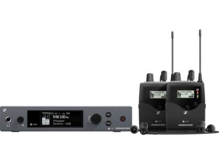 Sennheiser EW IEM G4-TWIN-A1 Wireless Monitor System (A1 470 To 516 Mhz) on Sale