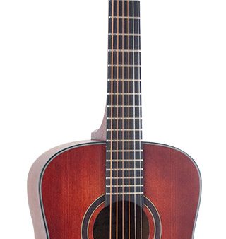 Jay Turser JTA52-SRD - 1 2 Scale Acoustic Guitar - Red Sun Online Sale