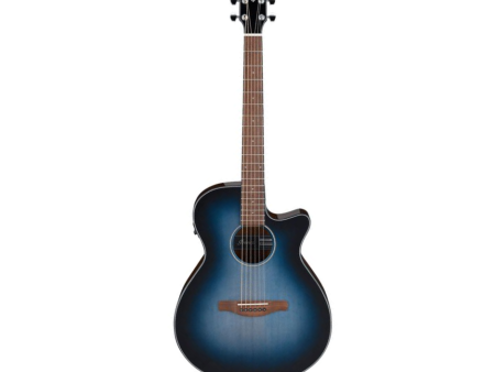 Ibanez AEG50IBH AEG - AEG Body Single Cutaway Spruce Top w AEQ-TTS Pre-Amp - Indigo Blue Burst High Gloss For Discount