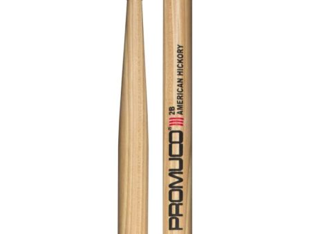 Promuco 18012BX Drumsticks American Hickory 2B For Cheap