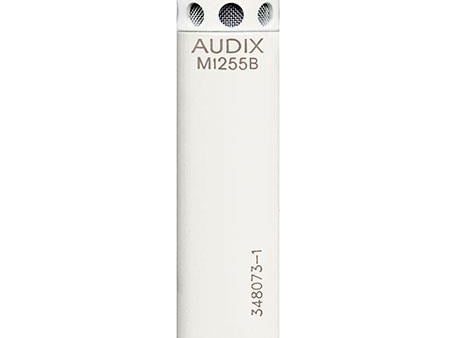 Audix Microphones M1255B Miniaturized Cardioid Condenser Microphone, High Output (White) For Cheap