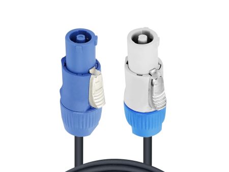 ProX XC-PWC14-03 14 AWG High Performance Power Cord PowerCon Blue to PowerCon Grey - 3Ft For Discount