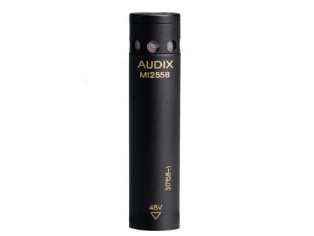 Audix Microphones M1255BS Miniaturized Condenser Microphone with Supercardioid Capsule, High Output on Sale