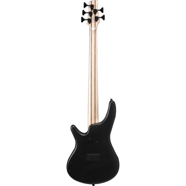 Ibanez K5BKF Fieldy Signature Series 5-String - Electric Bass with 3 Band EQ - Black Flat Online now