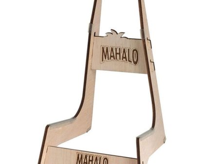 Mahalo MSS-1 Wooden Engraved Ukulele Stand Online now