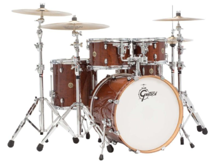 Gretsch Drums CM1-E605-WG Catalina Maple 5-Piece Drum Shell Pack (Walnut Glaze) on Sale