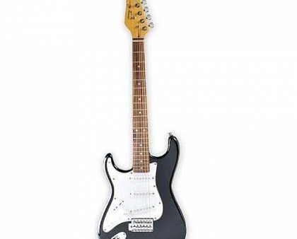 Jay Turser JT-100-LH-BK Left-Handed Electric Guitar (Black) For Sale