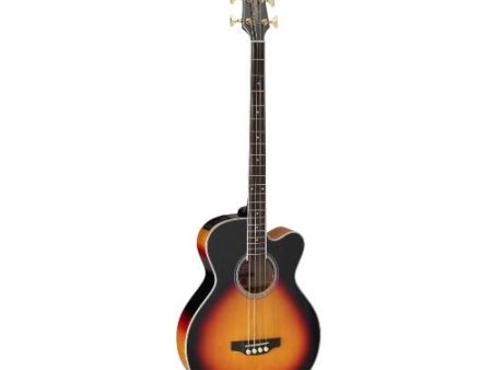 Takamine GB72CE-BSB Acoustic Electric Bass with Preamp and 3 band EQ - Brown Sunburst Supply